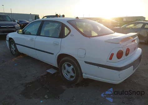 2004 Chevrolet Impala из США, поврежденный, VIN 2G1WF52E249205337